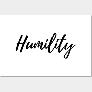 Humility Posters and Art